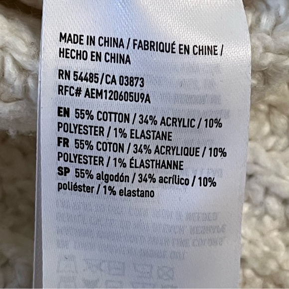 AMERICAN EAGLE Amaaazingly Soft Cream Sweater - Picture 5 of 5